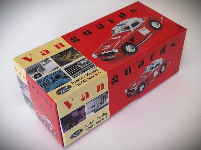 Diecast Model Austin Healey 3000 Mk1 Rally - Collectable Vanguards 1:43