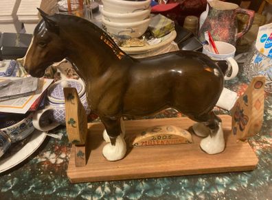 Beswick horse travellers art