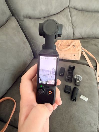 Dji osmo pocket 3 content creation with receipt