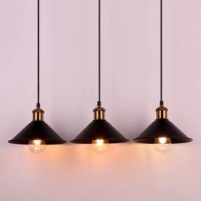 3 lights chandelier iron painted strip/disc ceiling plate living room kitchen restaurant hotel lamp