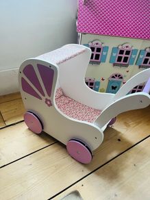 Beautiful jojo maman wooden pram