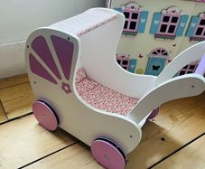 Beautiful jojo maman wooden pram