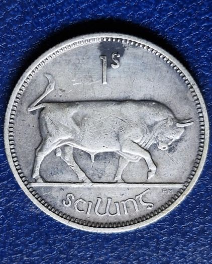 Ireland 1935 Silver Shilling coin
