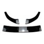 Glossy Black Front Bumper Lip Spoiler For VW Golf MK7 MK7.5 R Rline GTD GTI TSI TDI 2013 2020 Front Splitter Spoiler Lip BodyKit Image 2