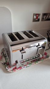 Swan ST19020GRN Retro 4 Slice Toaster