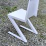Minimalist Brutalist Metal "Shadow Chair"  Unique Artist One-Off Image 3