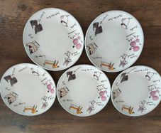 Side plates x 5
