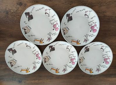 Side plates x 5