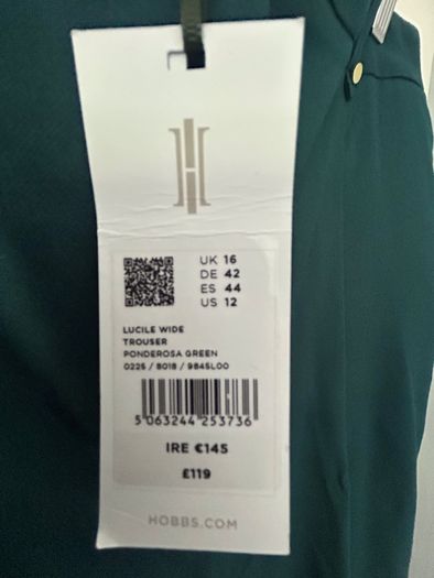 Hobbs Trousers BNWT Size 16