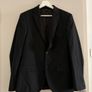 M&S black formal suit set small Image 6