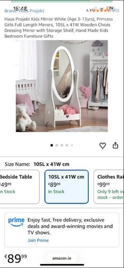 Costume Rail + Mirror