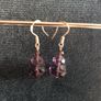 Sterling silver drop earrings Image 2