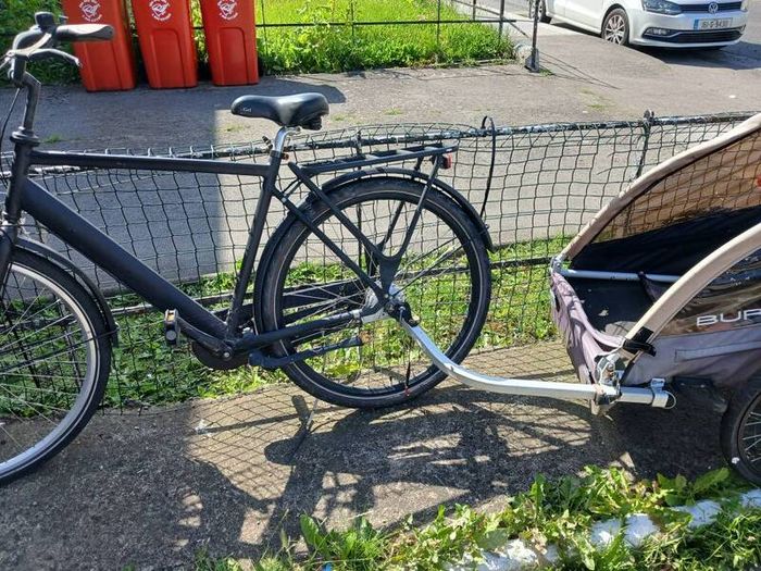 trailer with bike