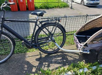 trailer with bike