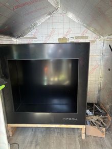 Vivarium & heaters. 4x2x4 pvc viv.
