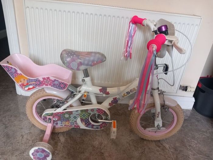 Kids ragdoll bike size 12 inch wheels