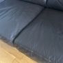 Brown Leather 2 Seater Sofa Image 3