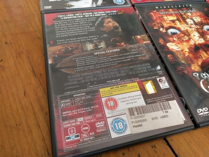 Horror DVD lot pack bundle Gremlins Alien Lost Boys Hostel