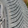 18 inch Arceo Monaco black alloys with new tires and rings for Volvo Image 5