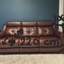 Leather sofa in very good condition!! Image 7