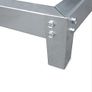 Galvanized Steel Frame Floor Anchor for Greenhouse Polytunnell Metal Mounting Material Ground Anchoring Image 2