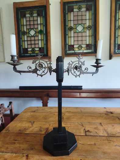Antique candle holder