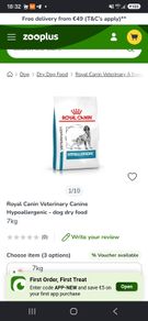 dog food