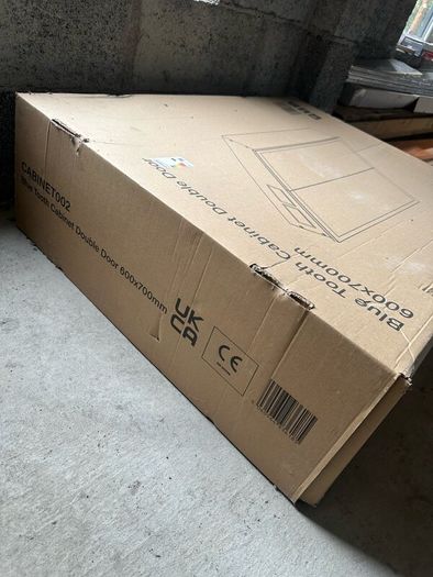 Mia LED Bluetooth 700 x 600mm Bathroom Cabinet