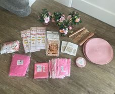 Pink Party decorations