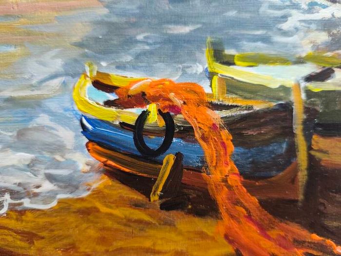 Oil on wood