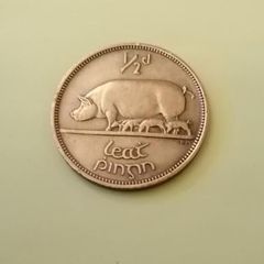 1967 Eire 1/2d Half Penny