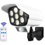 New Realistic Solar Dummy Fake Security Camera Surveillance CCTV Red LED #1472 Image 3
