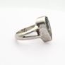 Vintage 925 Sterling Silver & Rutilated Quartz Ring Image 7