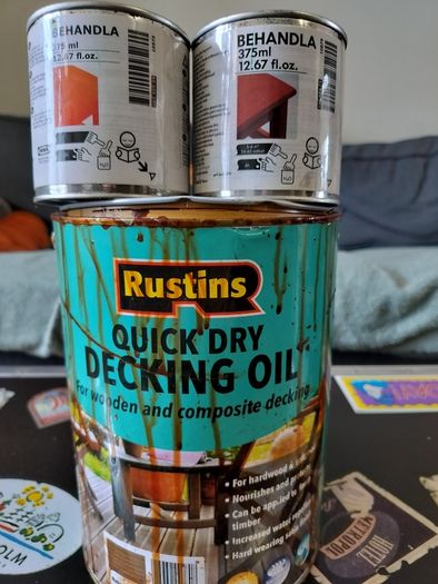Wood stain & deck oil