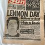 5x John Lennon Beatles murder newspapers Image 7