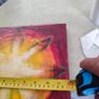 The sun 30.5 X 30.5 Cms Oil On Board Composition Abstraite Multicolore Image 5