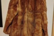 Real fur vintage jacket