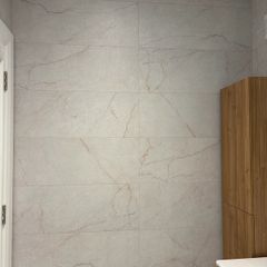 Azuvi grey ceramic wall tiles 30cm x 90cm