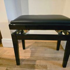 Adjustable Piano Bench - Black - Excellent Condition