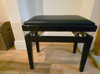 Adjustable Piano Bench - Black - Excellent Condition