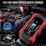 Car Battery Charger 12/24V, 10A. Image 3