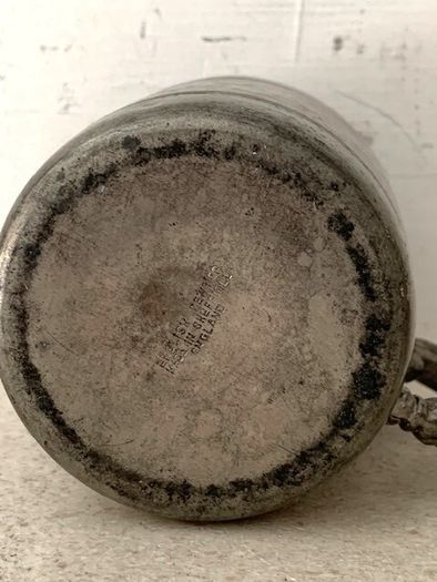 Vintage English Pewter Tankard