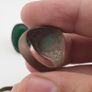 Antique Ring Collection Lot of 15 Brass Stone & Glass Rings Image 6