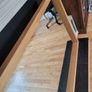 Large heavy oak mirror Image 2