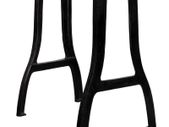 Dining Table Legs 2 pcs A-Frame Cast Iron
