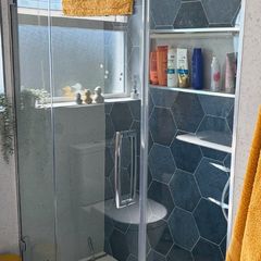 glass shower panel
