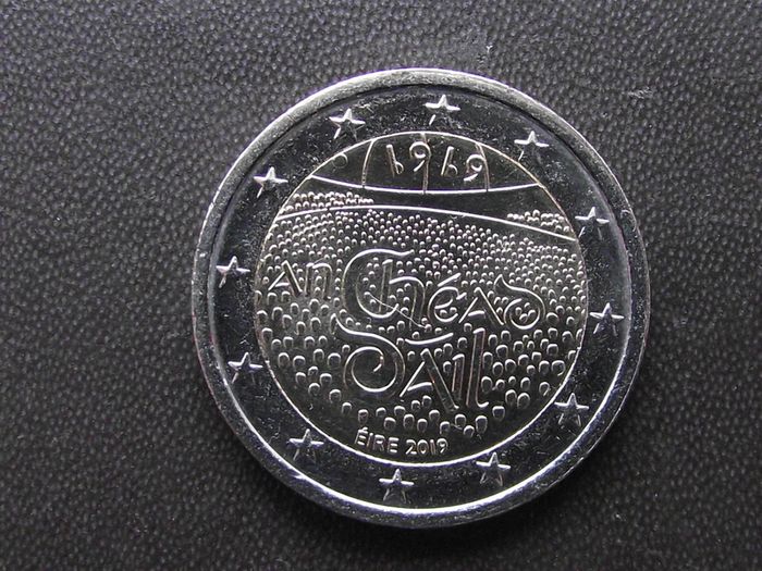 Ireland 2019 Dail Eireann 2 Euro Commemorative Coin