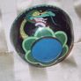 a lovely  small antique chinese cloisonne  bowl Image 5