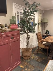 Very large beautiful faux olive tree