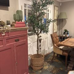 Very large beautiful faux olive tree